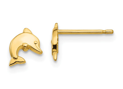 14K gold earrings