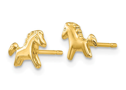 14k Yellow Gold Earrings Style YE1760 - Classique Jewelry Inc.