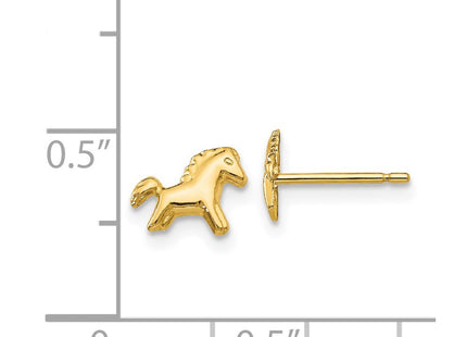 14k Yellow Gold Earrings Style YE1760 - Classique Jewelry Inc.