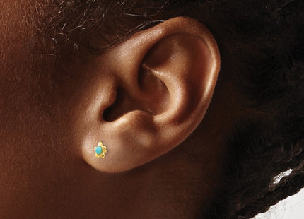 14k Yellow Gold Earrings Style YE179 - Classique Jewelry Inc.