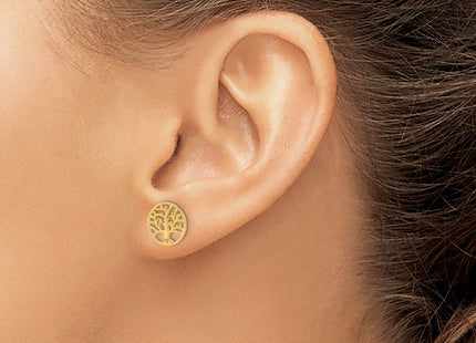 14k Yellow Gold Earrings Style YE1829 - Classique Jewelry Inc.