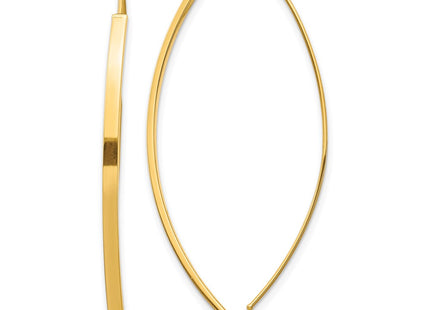 14k Yellow Gold Earrings Style YE1853 - Classique Jewelry Inc.