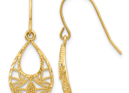 14K gold drop earrings