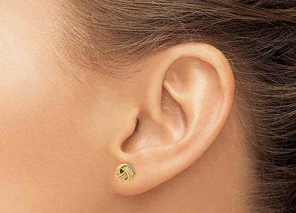 14k Yellow Gold Earrings Style YE1876 - Classique Jewelry Inc.