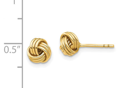 14k Yellow Gold Earrings Style YE1876 - Classique Jewelry Inc.