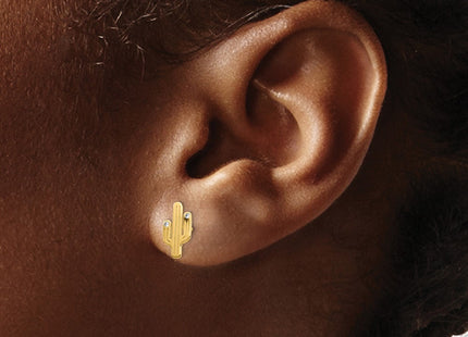 14k Yellow Gold Earrings Style YE1891 - Classique Jewelry Inc.