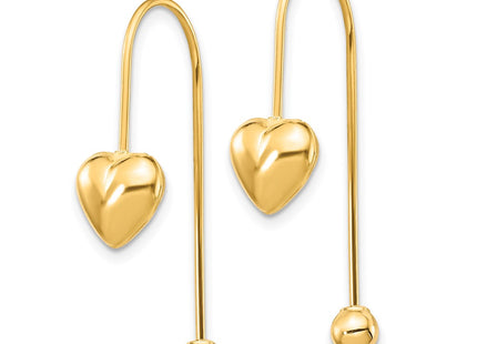 14k Yellow Gold Earrings Style YE1894 - Classique Jewelry Inc.