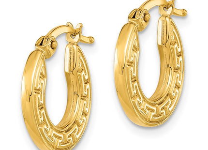 14k Yellow Gold Earrings Style YE1903 - Classique Jewelry Inc.