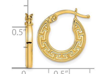 14k Yellow Gold Earrings Style YE1903 - Classique Jewelry Inc.