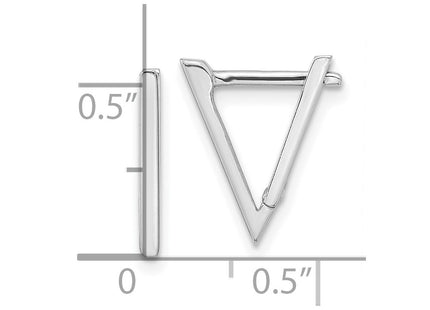 14k White Gold Earrings Style YE1918W - Classique Jewelry Inc.