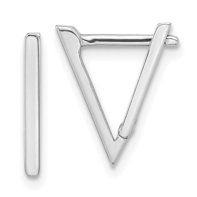 14k White Gold Earrings Style YE1918W - Classique Jewelry Inc.