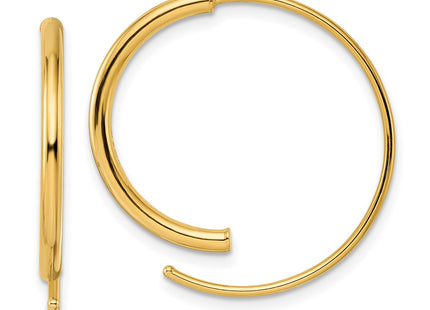 14k Yellow Gold Earrings Style YE1922 - Classique Jewelry Inc.