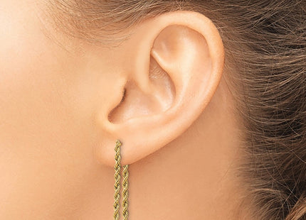 14k Yellow Gold Earrings Style YE1927 - Classique Jewelry Inc.