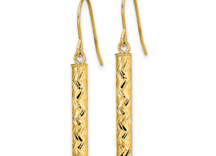 14k Yellow Gold Earrings Style YE1928 - Classique Jewelry Inc.