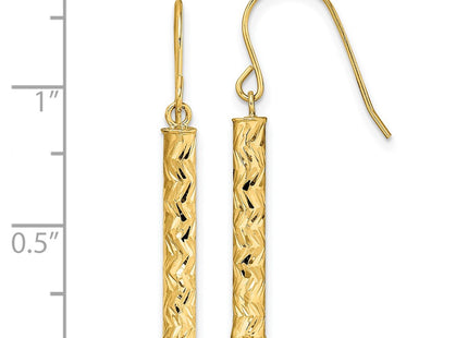 14k Yellow Gold Earrings Style YE1928 - Classique Jewelry Inc.