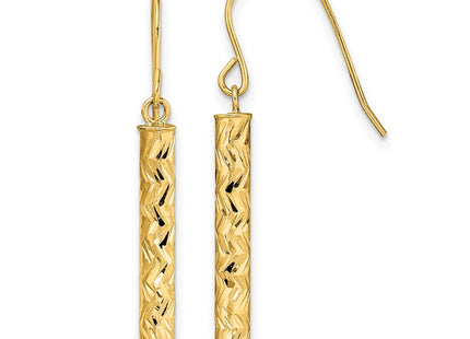 14k Yellow Gold Earrings Style YE1928 - Classique Jewelry Inc.