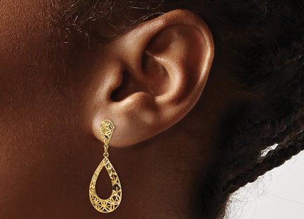 14k Yellow Gold Earrings Style YE1934 - Classique Jewelry Inc.