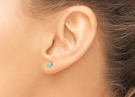 14k White Gold Earrings Style YE1952 - Classique Jewelry Inc.