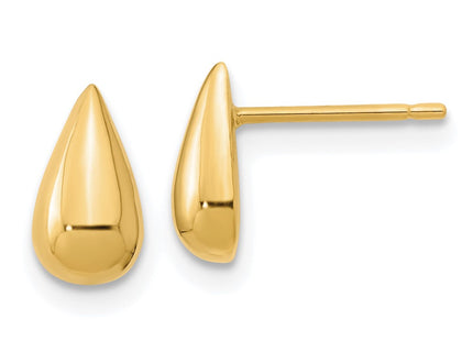 14k Yellow Gold Earrings Style YE1962 - Classique Jewelry Inc.