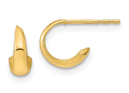 14k Yellow Gold Earrings Style YE1974 - Classique Jewelry Inc.