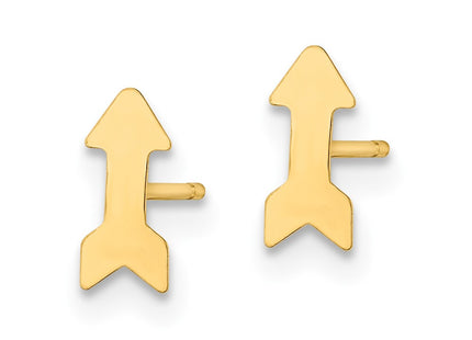 14k Yellow Gold Earrings Style YE2039 - Classique Jewelry Inc.