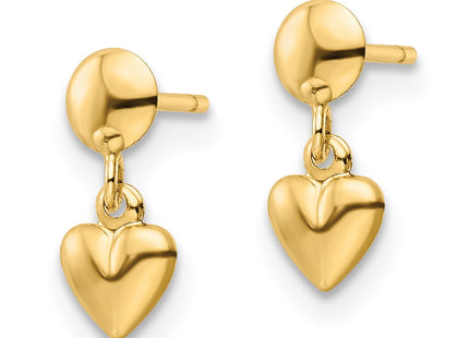 14k Yellow Gold Earrings Style YE2049 - Classique Jewelry Inc.