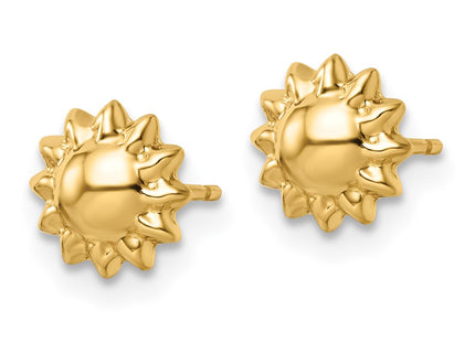 14k Yellow Gold Earrings Style YE2051 - Classique Jewelry Inc.