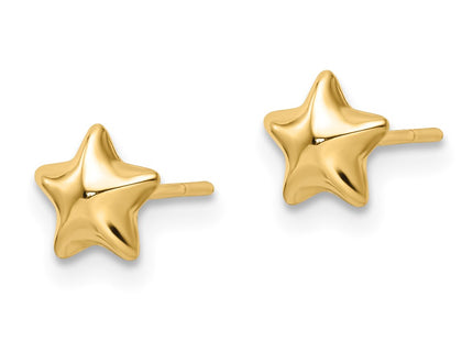 14k Yellow Gold Earrings Style YE2064 - Classique Jewelry Inc.