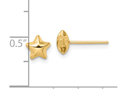 14k Yellow Gold Earrings Style YE2064 - Classique Jewelry Inc.