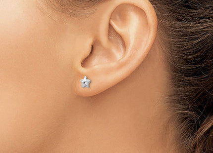 14k White Gold Earrings Style YE2065 - Classique Jewelry Inc.