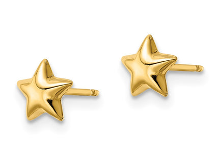 14k Yellow Gold Earrings Style YE2067 - Classique Jewelry Inc.