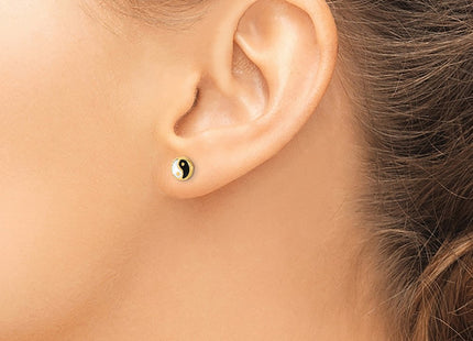 14k Yellow Gold Earrings Style YE2073 - Classique Jewelry Inc.