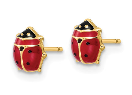 14k Yellow Gold Earrings Style YE2084 - Classique Jewelry Inc.