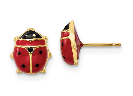 14k Yellow Gold Earrings Style YE2086 - Classique Jewelry Inc.