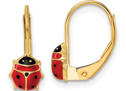 14k Yellow Gold Earrings Style YE2087 - Classique Jewelry Inc.