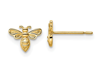 14k Yellow Gold Earrings Style YE2090 - Classique Jewelry Inc.
