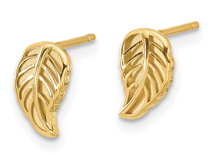 14k Two-tone Earrings Style YE2095 - Classique Jewelry Inc.