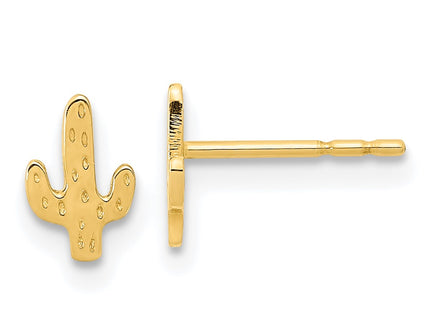 14K gold earrings