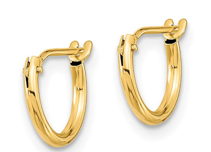 14k Yellow Gold Earrings Style YE2099 - Classique Jewelry Inc.