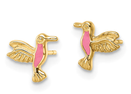 14k Yellow Gold Earrings Style YE2106 - Classique Jewelry Inc.