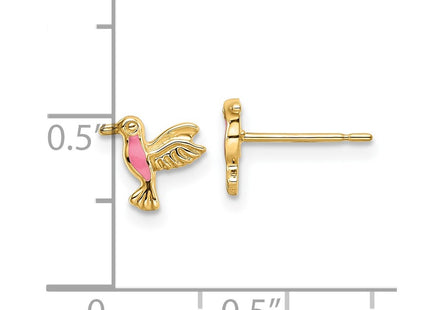 14k Yellow Gold Earrings Style YE2106 - Classique Jewelry Inc.