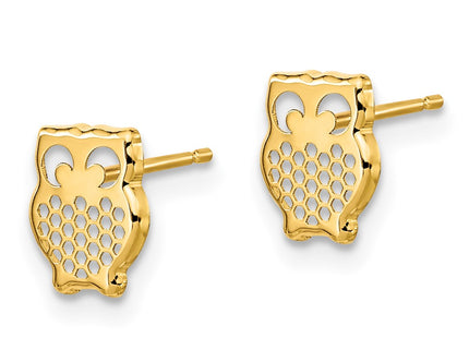 14k Yellow Gold Earrings Style YE2109 - Classique Jewelry Inc.