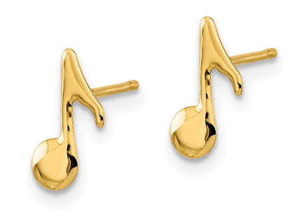 14k Yellow Gold Earrings Style YE2115 - Classique Jewelry Inc.