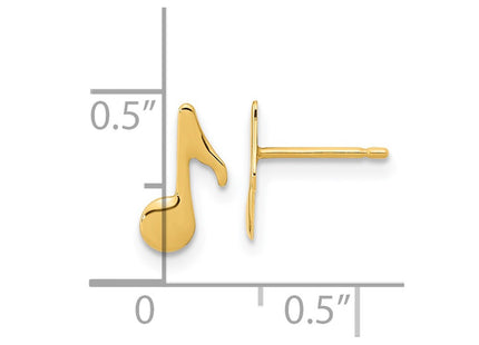 14k Yellow Gold Earrings Style YE2115 - Classique Jewelry Inc.