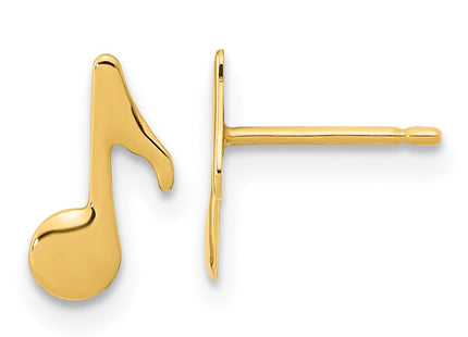 14k Yellow Gold Earrings Style YE2115 - Classique Jewelry Inc.