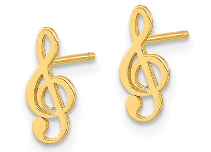 14k Yellow Gold Earrings Style YE2116 - Classique Jewelry Inc.