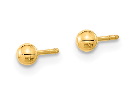 14k Yellow Gold Earrings Style YE2125 - Classique Jewelry Inc.