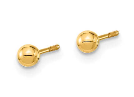 14k Yellow Gold Earrings Style YE2126 - Classique Jewelry Inc.