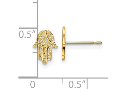 14k Yellow Gold Earrings Style YE2132 - Classique Jewelry Inc.