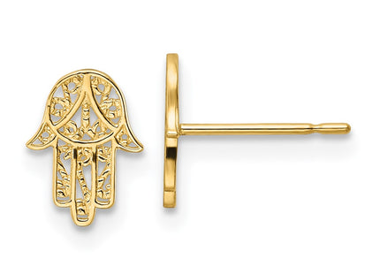 14k Yellow Gold Earrings Style YE2132 - Classique Jewelry Inc.